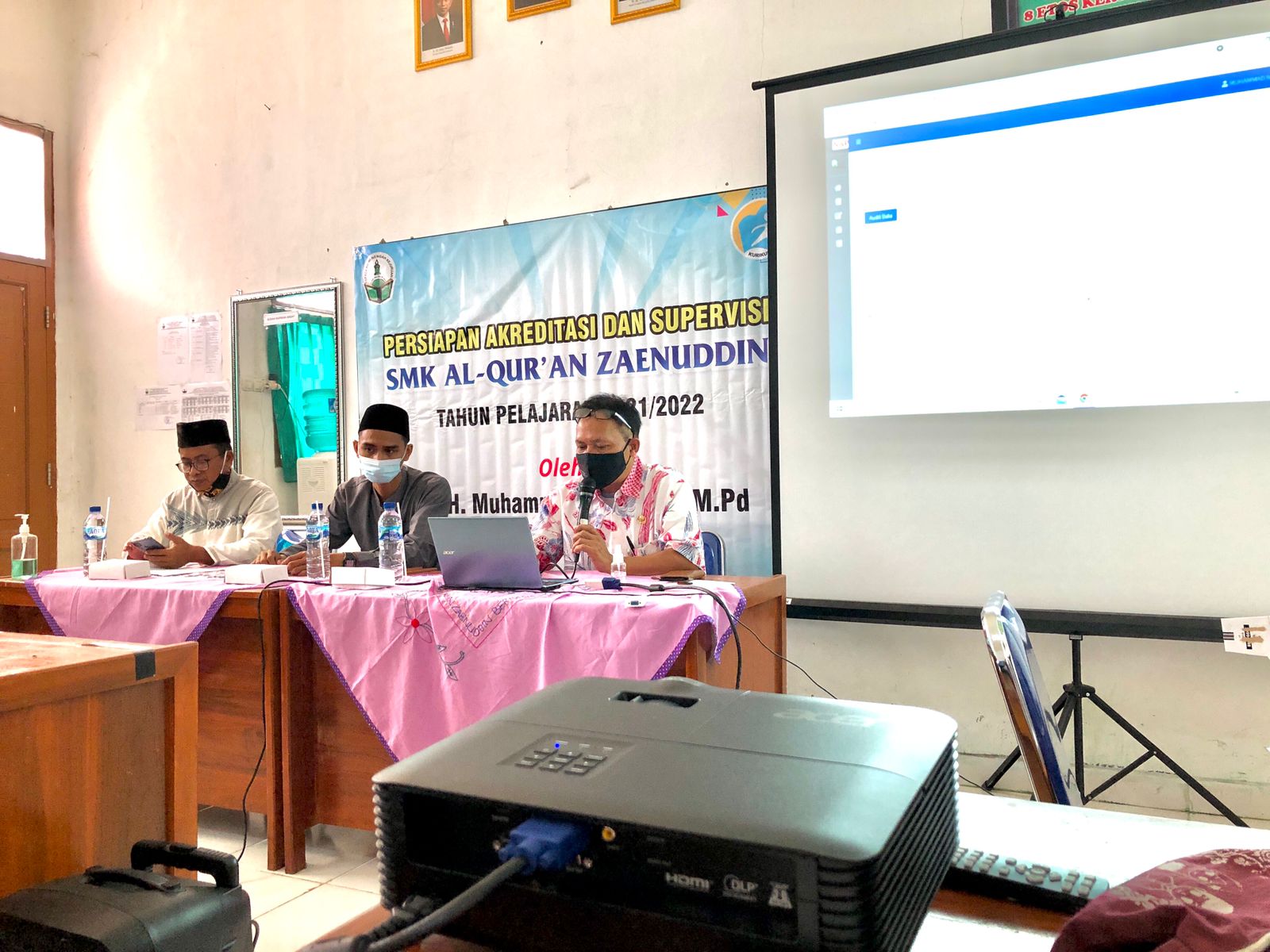 Persiapan Akreditasi dan Supervisi SMK Al-Qur’an Zaenuddin